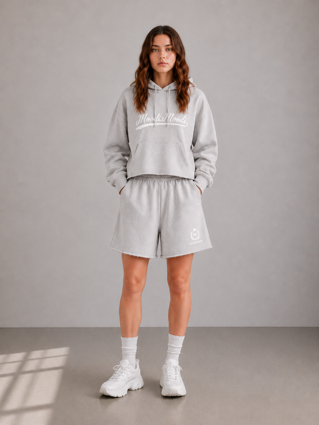 Sweat Terry Shorts 에디토리얼 컷